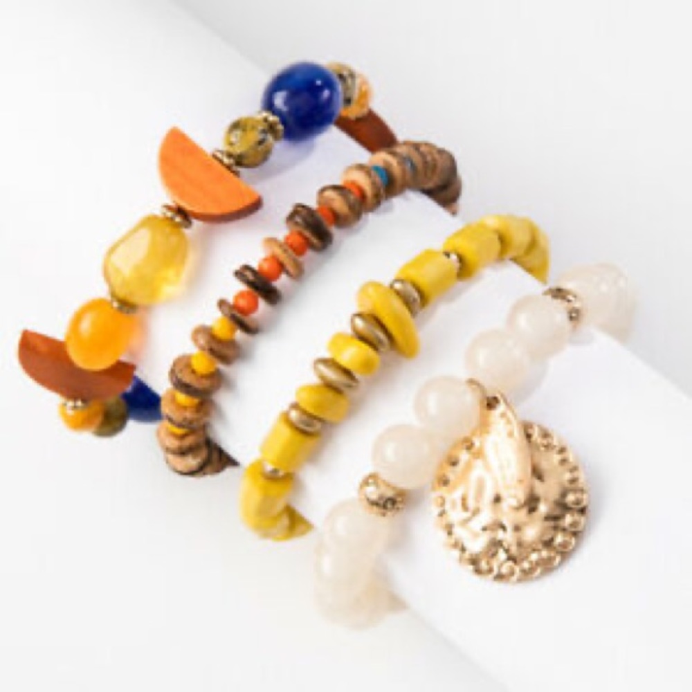 Plunder Falling Leaves Bracelet Set
